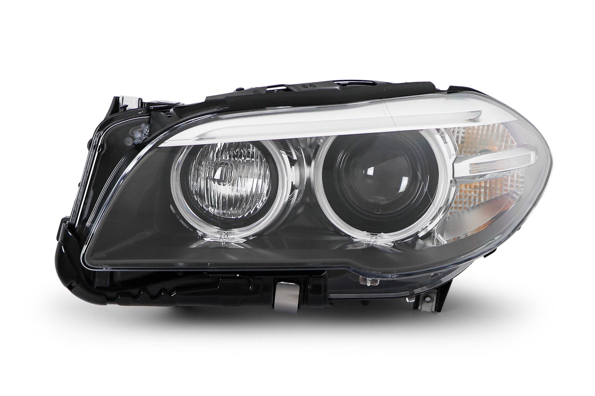 Hella Bi-Xenon AFS LED DRL Left Headlight for BMW, OEM quality, OEM 63117343909, MPN 1ZT 011 087-931