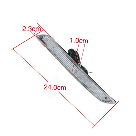 Bumper Reflector Rear - for BMW - OEM 63147301187 | Eurowagens - View 9