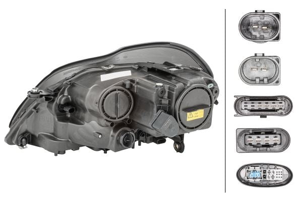 Mercedes-Benz GL-Class Right Headlight | Hella OEM 164 820 40 61 - View 2