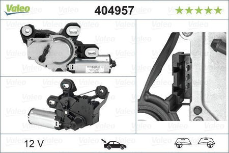 Valeo Left Rear Wiper Motor Left for Mercedes-Benz, OEM quality, OEM A6398200908 - View 3