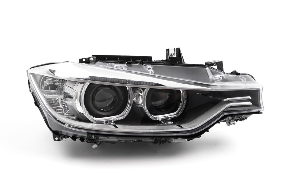Hella Bi-Xenon LED DRL Right Headlight for BMW, OEM quality, OEM 63117338700, MPN 1LL 354 983-141