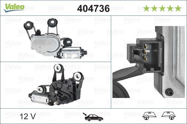 Valeo Rear Wiper Motor for Ford, OEM quality, OEM 1141045 - View 2