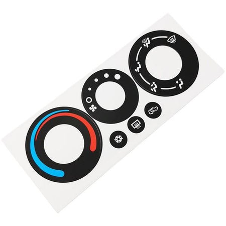Air Conditioning Control Panel Repair Decal - for Pontiac | Eurowagens - View 2