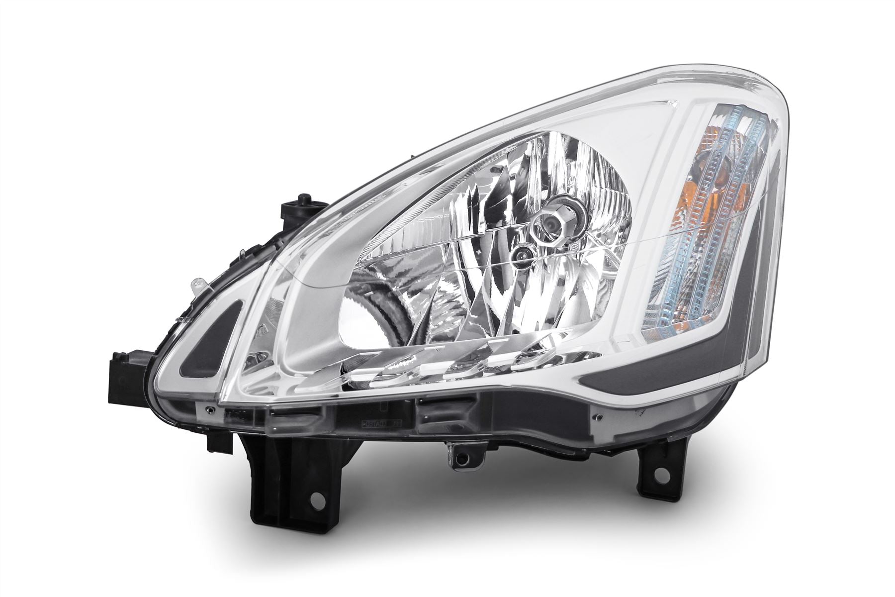 Citroen Berlingo Left Headlight, Valeo OEM, OEM 9677201880, MPN 44787