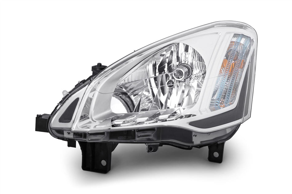 Citroen Berlingo Left Headlight, Valeo OEM, OEM 9677201880, MPN 44787