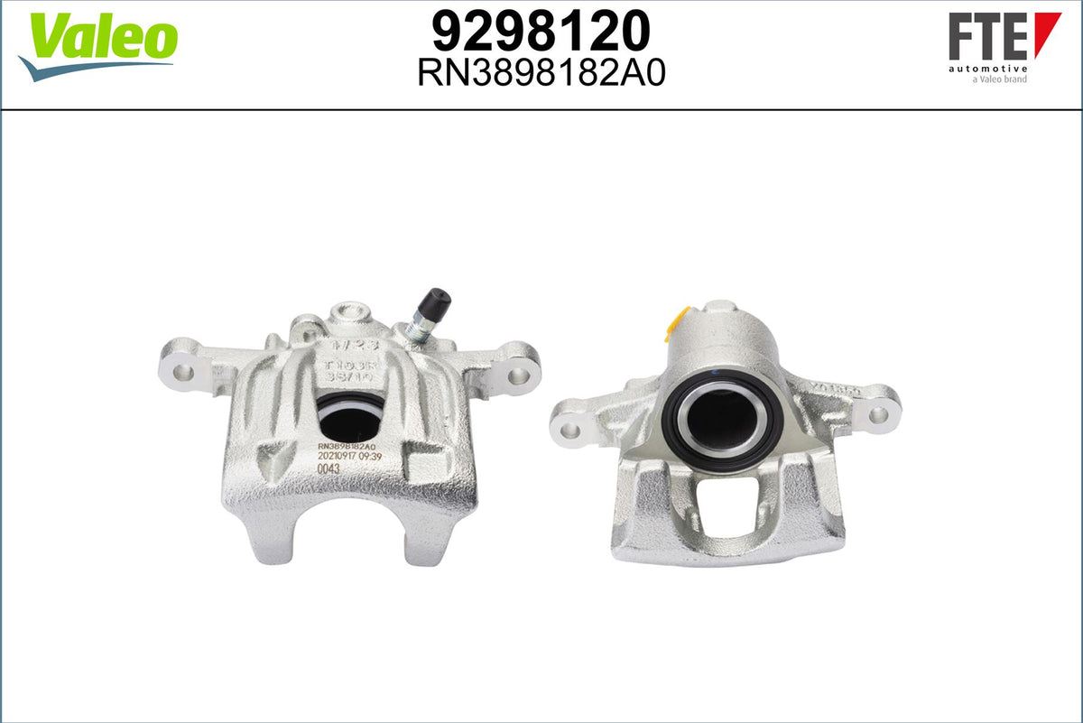 Valeo Right Brake Caliper Right for Mercedes-Benz, OEM quality, OEM 6394200383, MPN 9298120