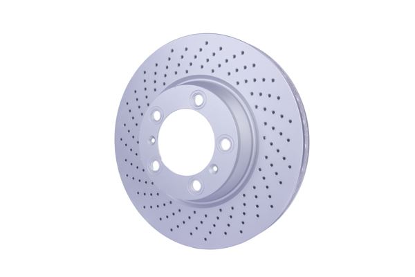 Hella Brake Disc for Porsche, OEM quality, OEM 95B615301 - View 3