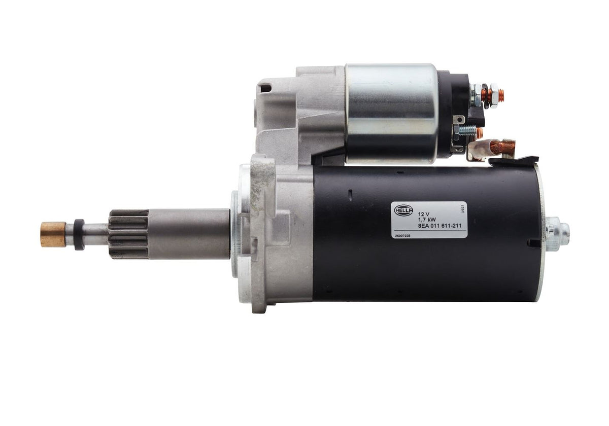 Porsche 911 Starter Motor, Hella OEM, OEM 964.604.104.00, MPN 8EA 011 611-211