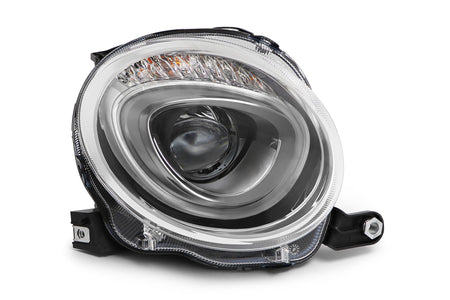 Fiat 500 Right Headlight, Magneti Marelli OEM, OEM 52007419, MPN MHL9601