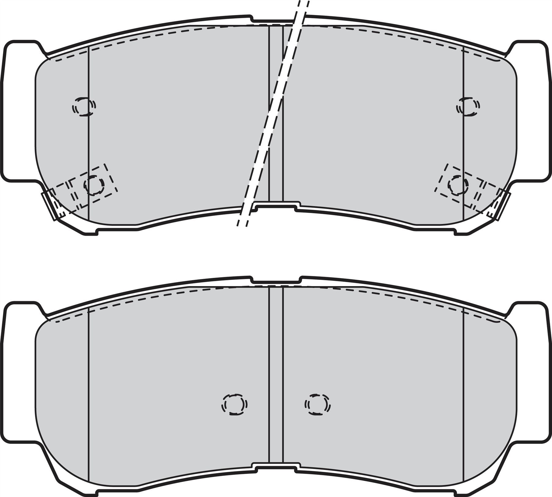 Valeo Rear Brake Pad Set for Hyundai, OEM quality, OEM 58302-2BA00, MPN 301932