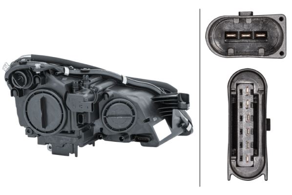 Mercedes-Benz CLS Left Headlight | Hella OEM 219 820 01 61