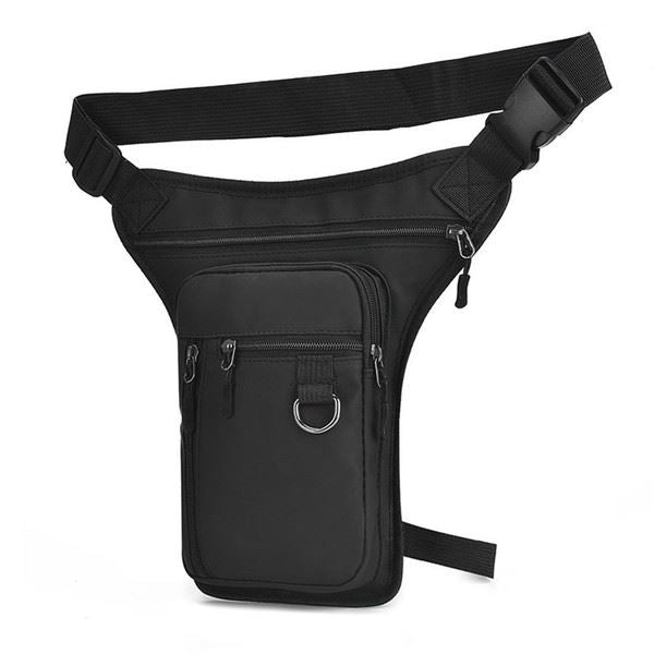 Riding Waist Leg Bag Black | Eurowagens - View 8