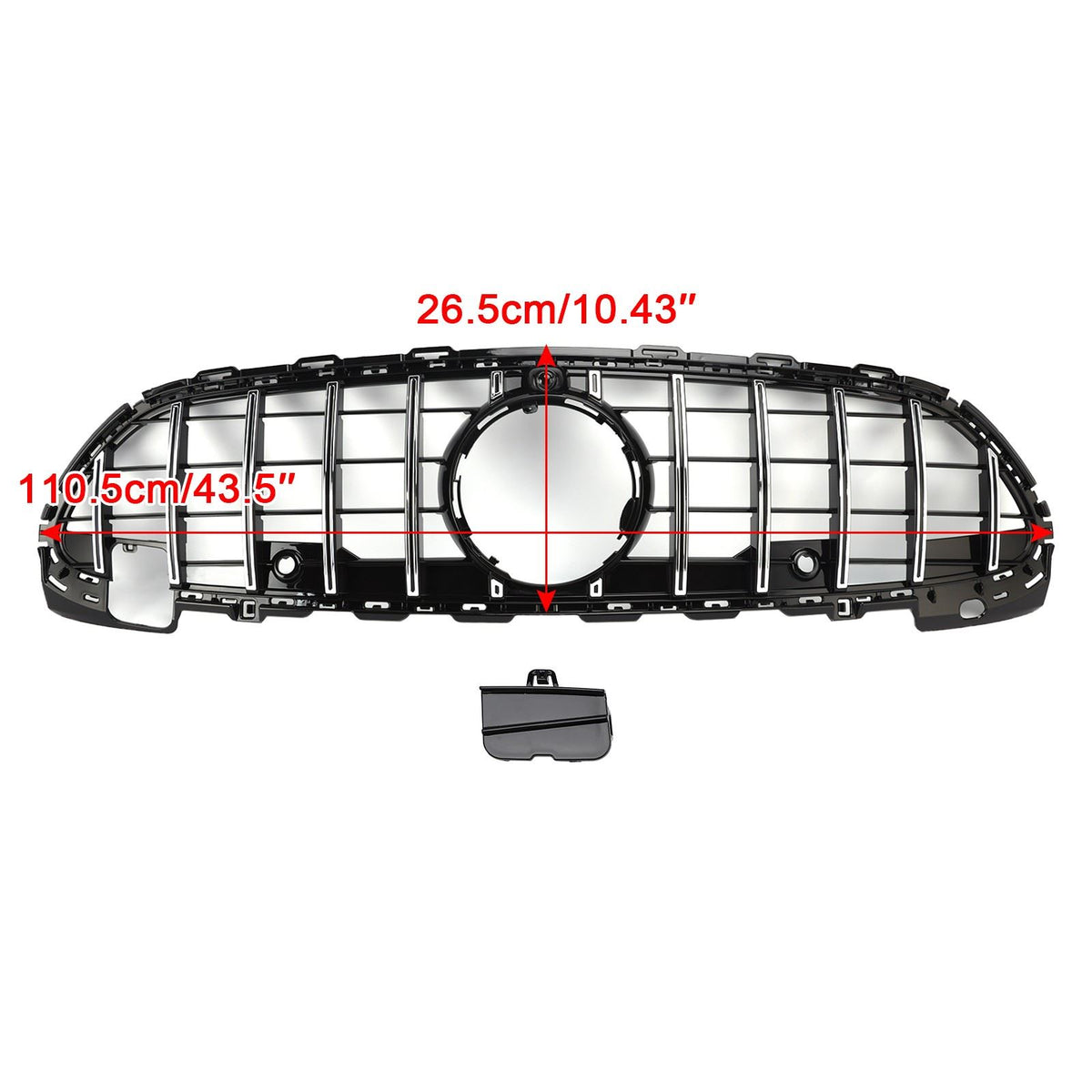 Bumper Grille Front - for Mercedes-Benz | Eurowagens - View 4