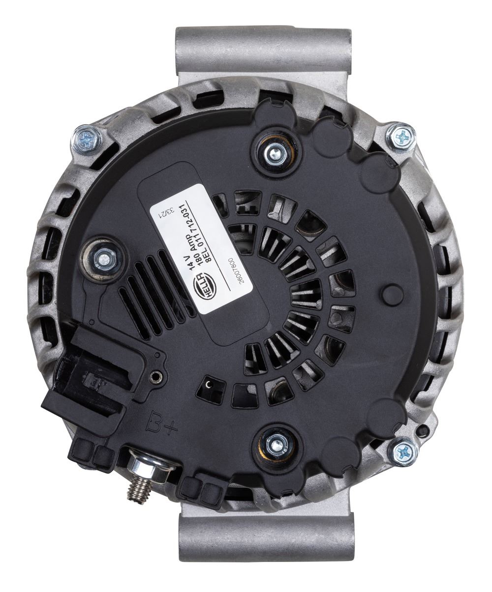 BMW 7 Series (F01, F02, F03, F04) Alternator, Hella OEM, OEM 12 31 7 521 178 - View 3