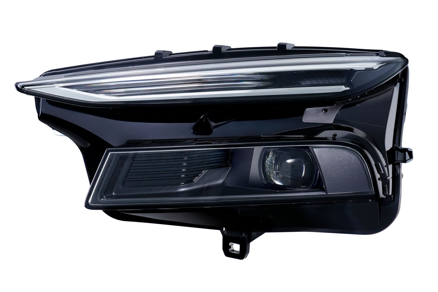 Hella LED Left Headlight for Audi, OEM quality, OEM 85E 941 033 A, MPN 1LX 016 219-531