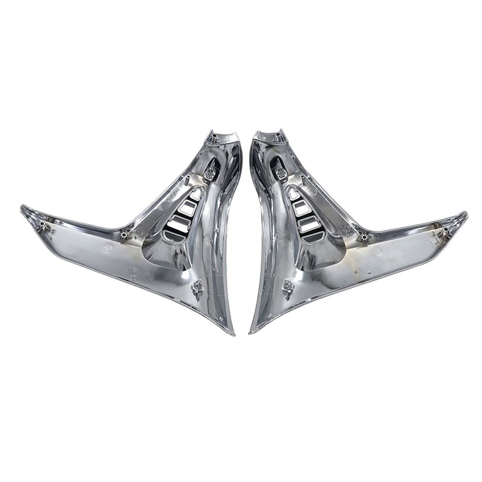 Battery Side Cover Chrome Left - for Honda | Eurowagens - View 2