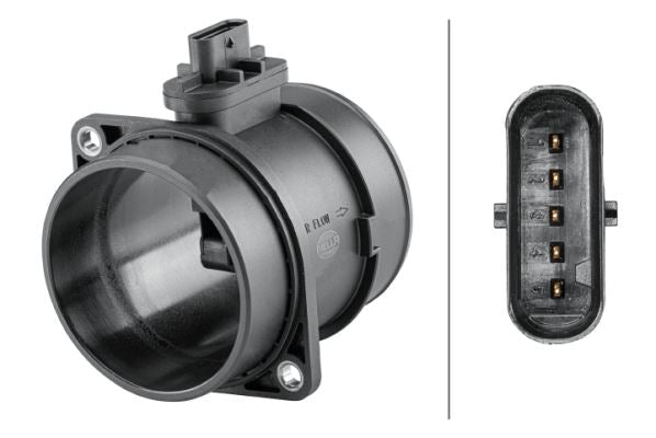 Hella Mass Air Flow Meter for Kia & Hyundai, OEM quality, OEM 28164-2F000, MPN 8ET 358 095-621