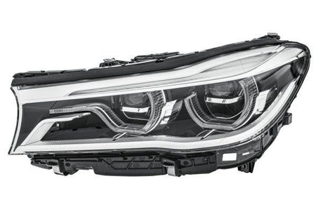 BMW 7 Series Left Headlight, Hella OEM, OEM 63117408707 - View 4