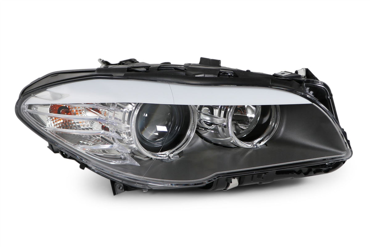 BMW 5 Series Right Headlight, Hella OEM, OEM 63117203242 - View 6