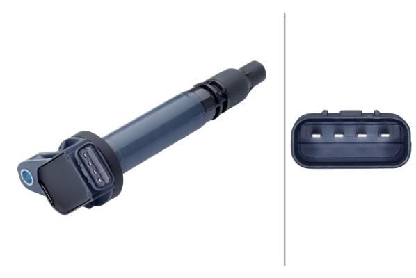 Hella Ignition Coil for Toyota & Subaru, OEM quality, OEM 90919-02257, MPN 5DA 358 168-221