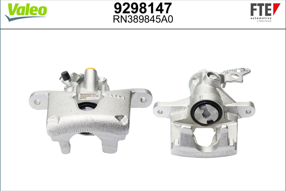 Valeo Left Brake Caliper Left for Jaguar & Ford, OEM quality, OEM 1S712553BA, MPN 9298147