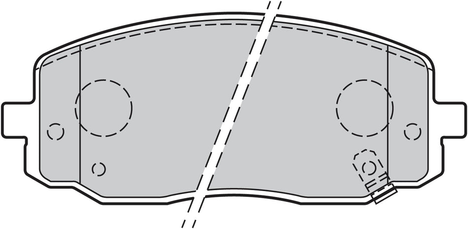 Valeo Front Brake Pad Set for Kia & Hyundai, OEM quality, OEM 58101-0XA01, MPN 301707