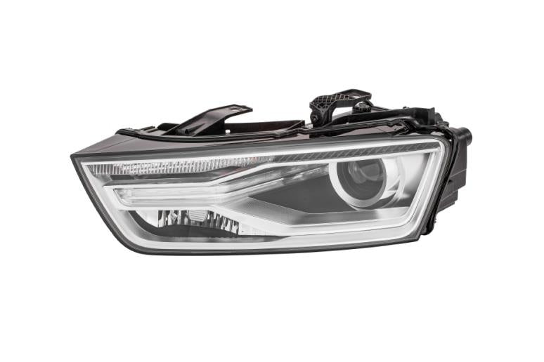 Audi Q3 Left Headlight, Hella OEM, OEM 8U0941043D, MPN 1LL 354 840-031