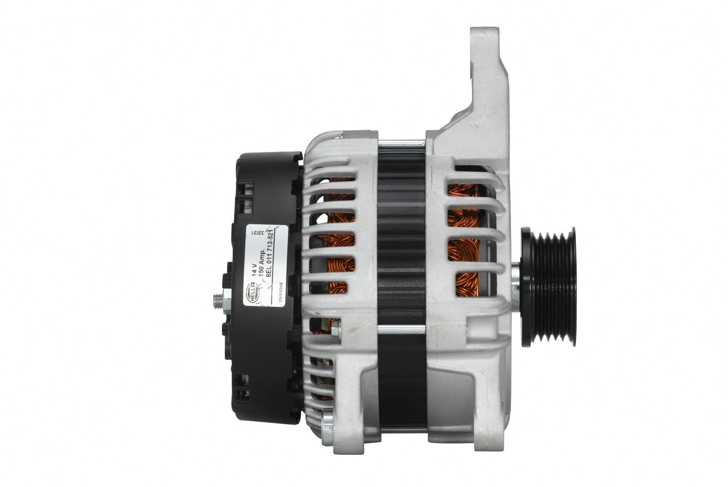 Hella Alternator for Mercedes-Benz, OEM quality, OEM 000 906 01 22 - View 2