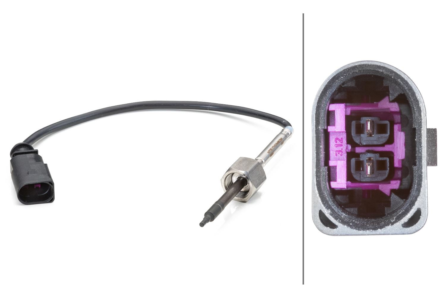 Hella Sensor for Volkswagen & Audi, OEM quality, OEM 036 906 088 C - View 2
