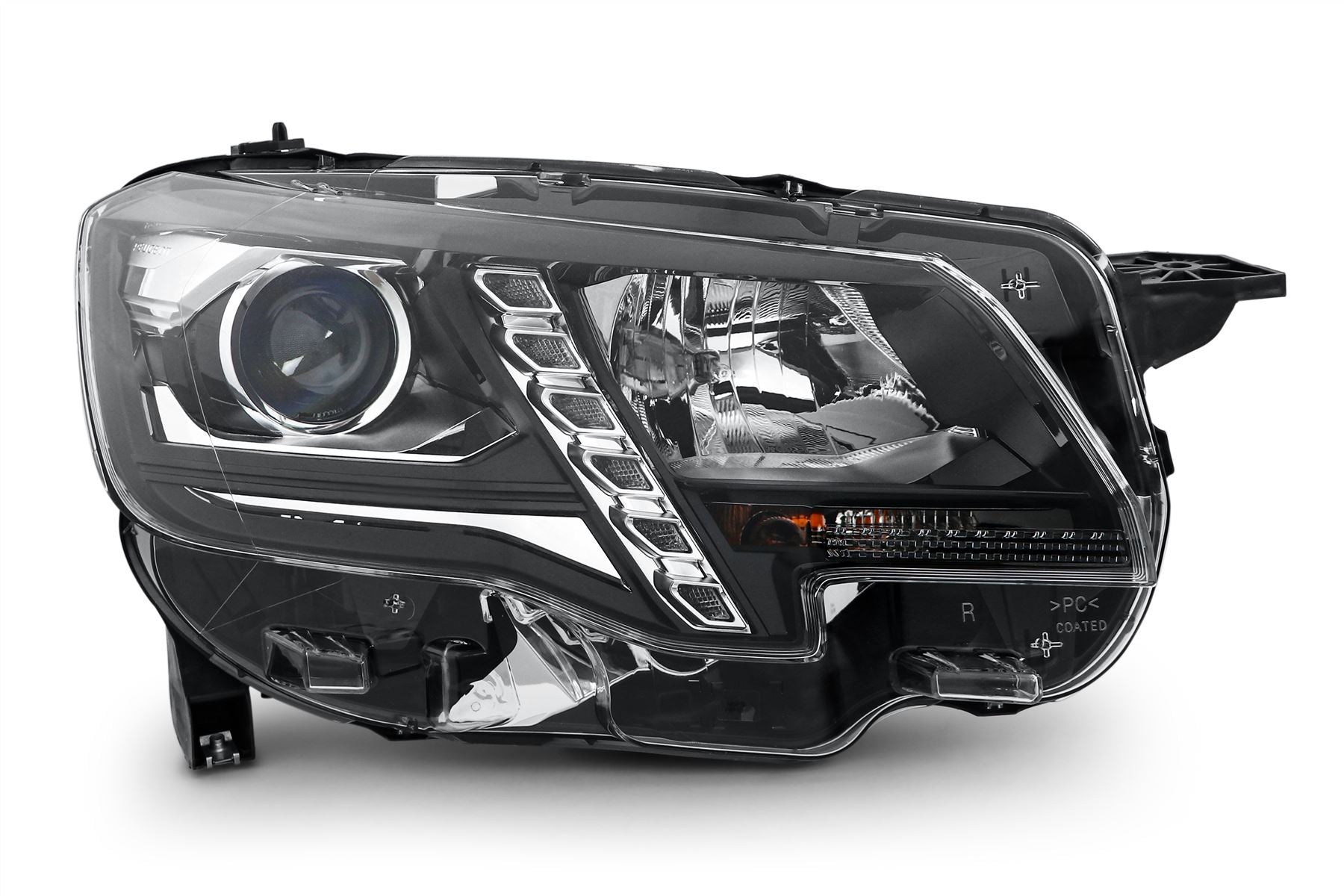 Peugeot Partner Right Headlight, Valeo OEM, OEM 9816826580 - View 7