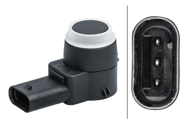 Hella Park Distance Sensor for Mercedes-Benz, OEM quality, OEM 2125420118, MPN 6PX 358 141-371