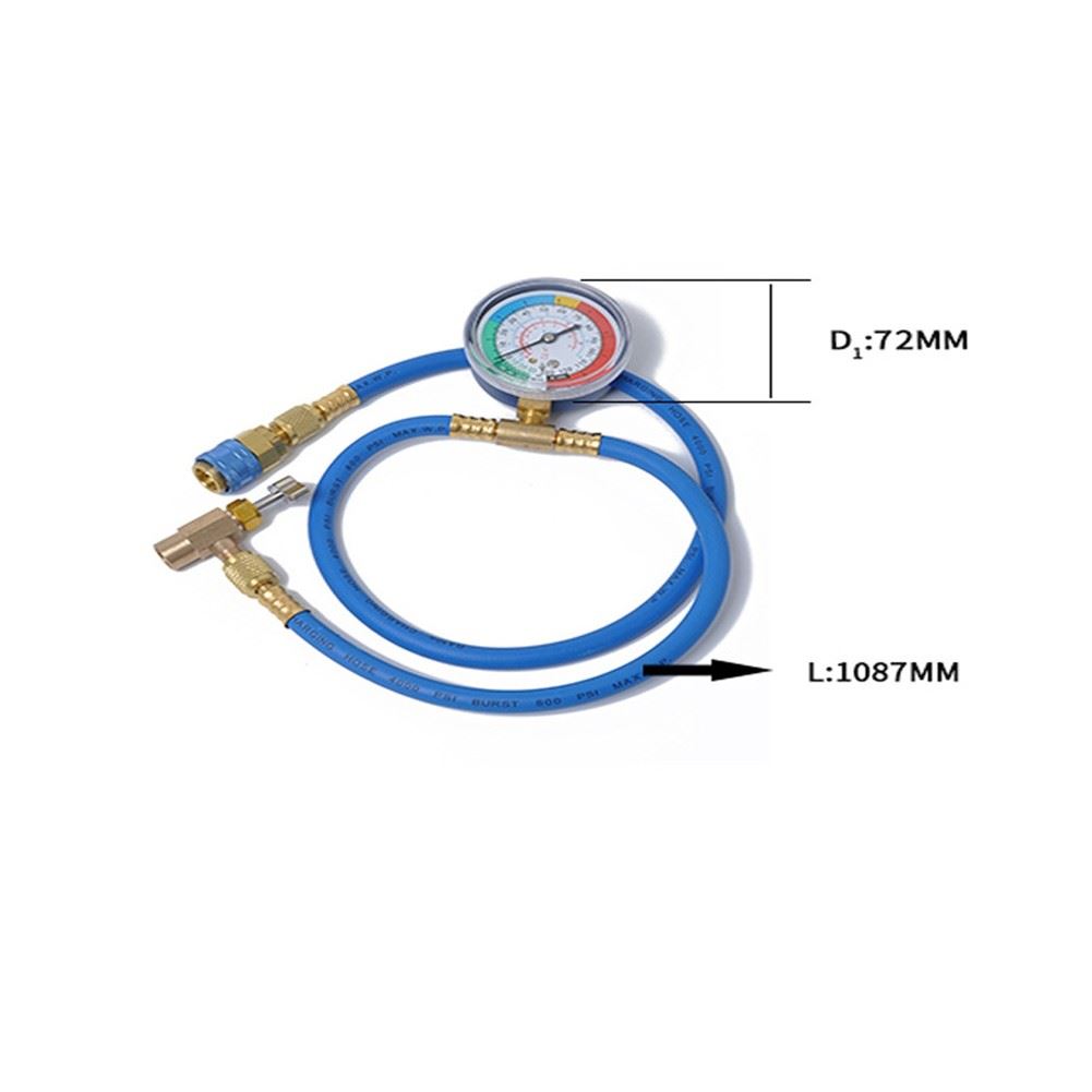 Air Conditioning Charging Hose - OEM 30-250PSI | Eurowagens - View 7