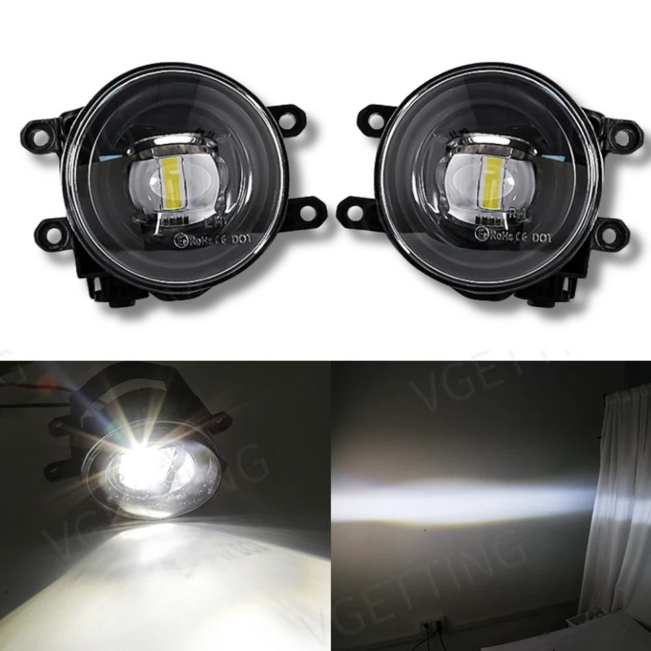 Front Fog Light Set LED - for Toyota & Peugeot | Eurowagens