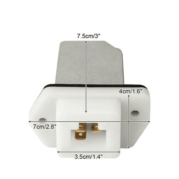 Blower Motor Resistor - for Nissan - OEM 27226-70T03 | Eurowagens - View 10