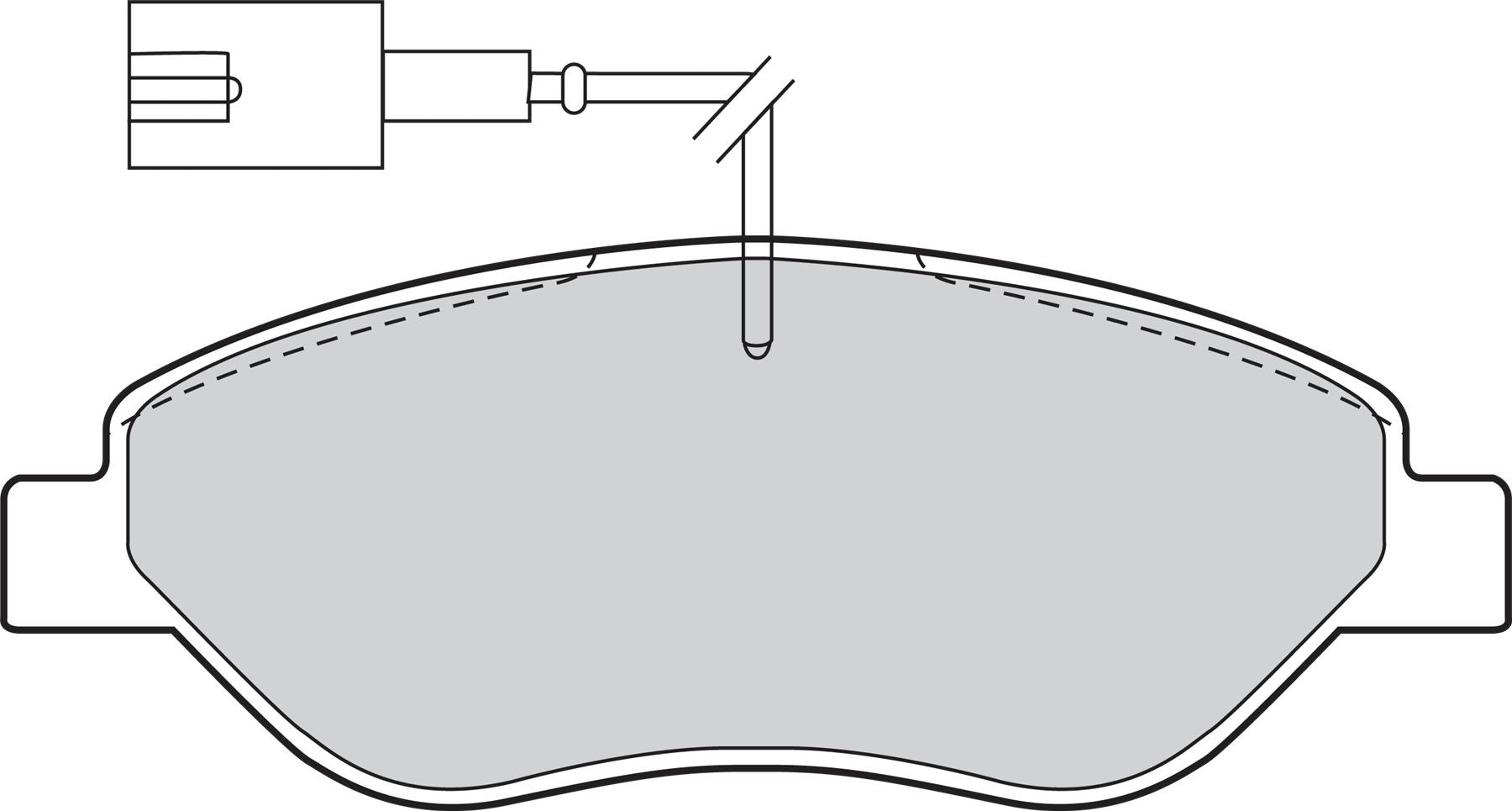 Valeo Front Brake Pad Set for Lancia, Fiat & more, OEM quality, OEM 9949279, MPN 302026