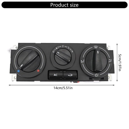 Air Conditioning Switch - for Volkswagen - OEM DS660003 | Eurowagens - View 4