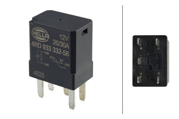 Hella Relay for Chevrolet, Kia & more, OEM quality, OEM OEM part number for reference only is 12077866, MPN 4RD 933 332-581