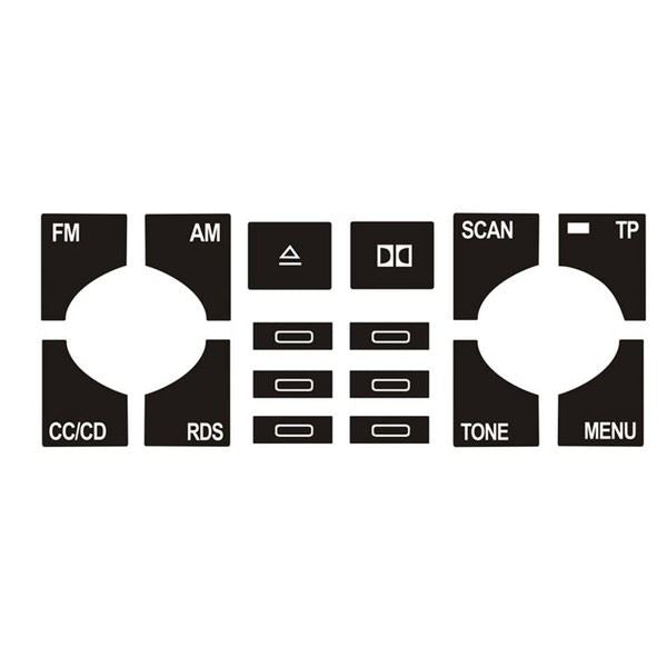 Button Repair Sticker Overlay - for Audi | Eurowagens - View 2