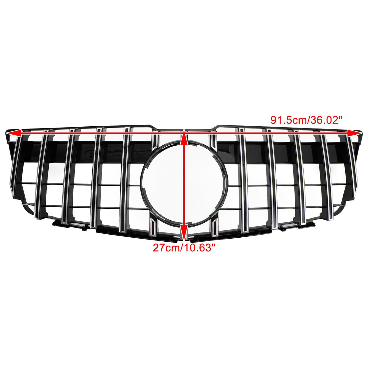Bumper Grille Upper Front - for Mercedes-Benz - OEM 83222277300 | Eurowagens - View 3