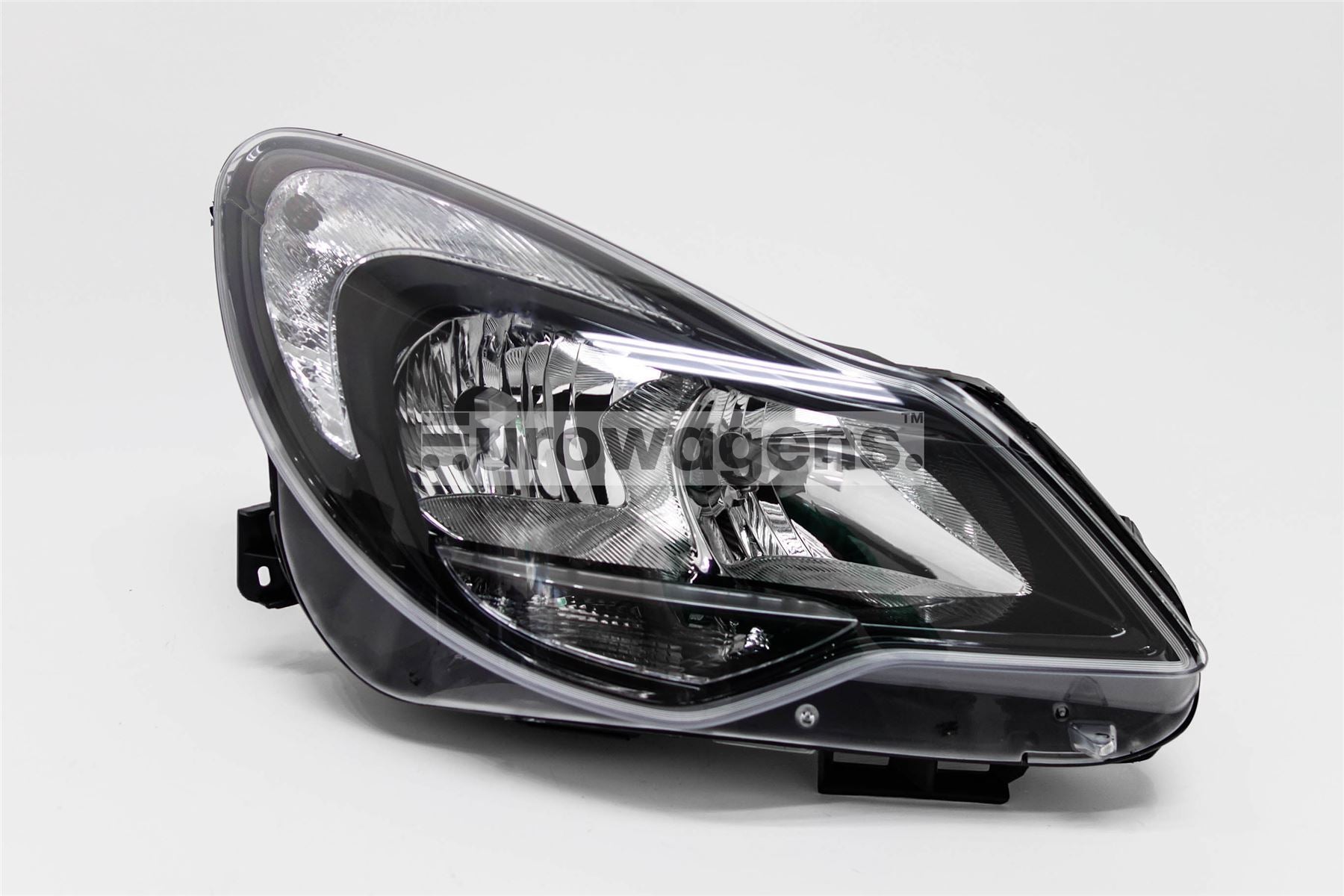Vauxhall Corsa D Right Headlight, Valeo OEM, OEM 93189100, MPN 45289