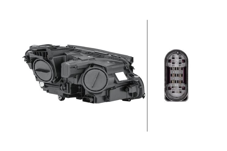 Hella LED DRL Left Headlight for Mercedes-Benz, OEM quality, OEM A2138202361 - View 4