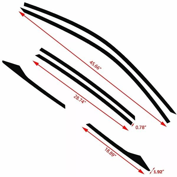 Window Trim Decal - for Honda | Eurowagens - View 8