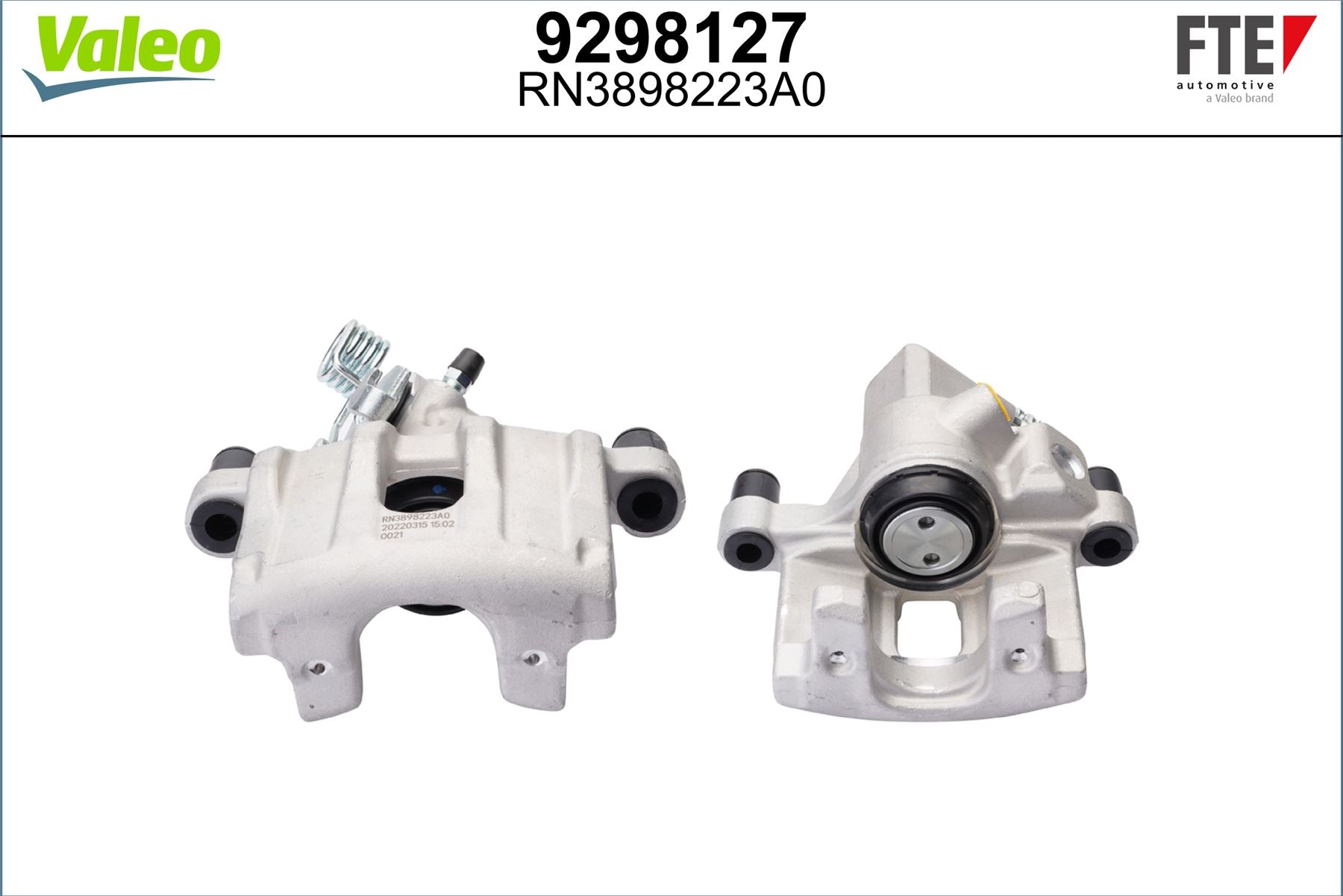 Valeo Left Brake Caliper Left for Volvo, Ford & more, OEM quality, OEM 8M512M089B1C, MPN 9298127