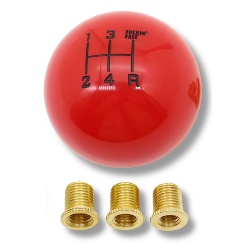 Red Gear Shift Knob | Eurowagens