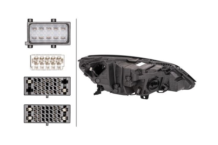 Vauxhall Astra K Left Headlight, Hella OEM, OEM 013488977 - View 2
