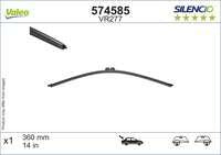 Valeo Rear Wiper Blade for Volvo, OEM quality, OEM 31349857, MPN 574585