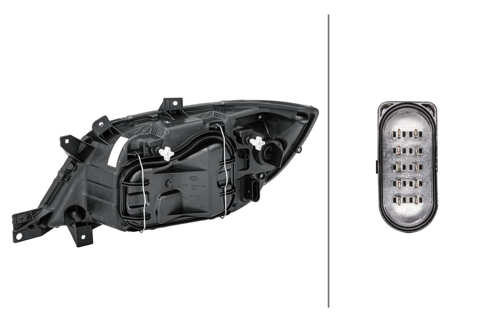 Hella Right Headlight – Mercedes-Benz | OEM 909 820 07 61