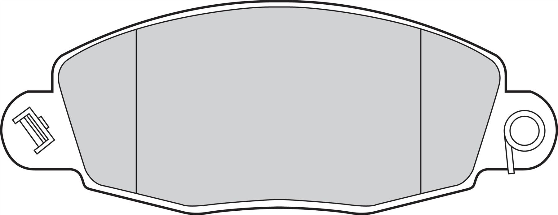 Valeo Front Brake Pad Set for Ford Australia & Ford, OEM quality, OEM 1C1J-2K021-AA, MPN 301547
