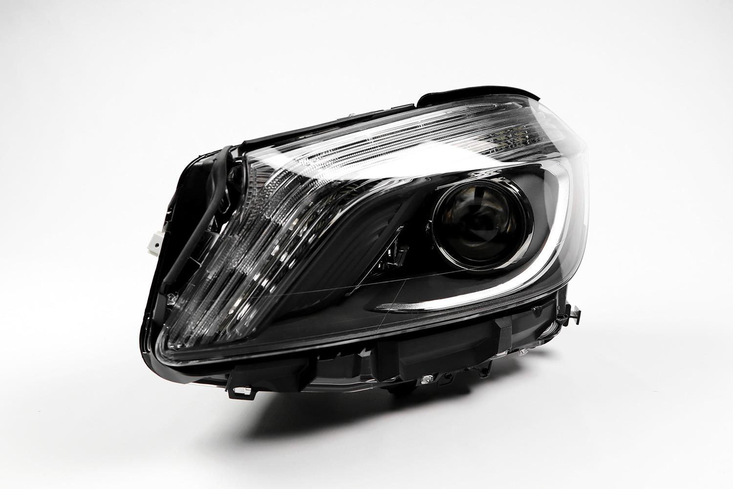 Mercedes-Benz A-Class Left Headlight, Hella OEM, OEM 1768203161 - View 9