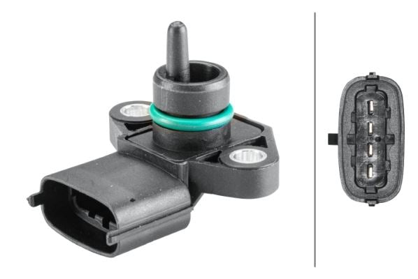 Hella Boost Pressure Sensor for Hyundai & Kia, OEM quality, OEM 3930022600, MPN 6PP 358 152-201